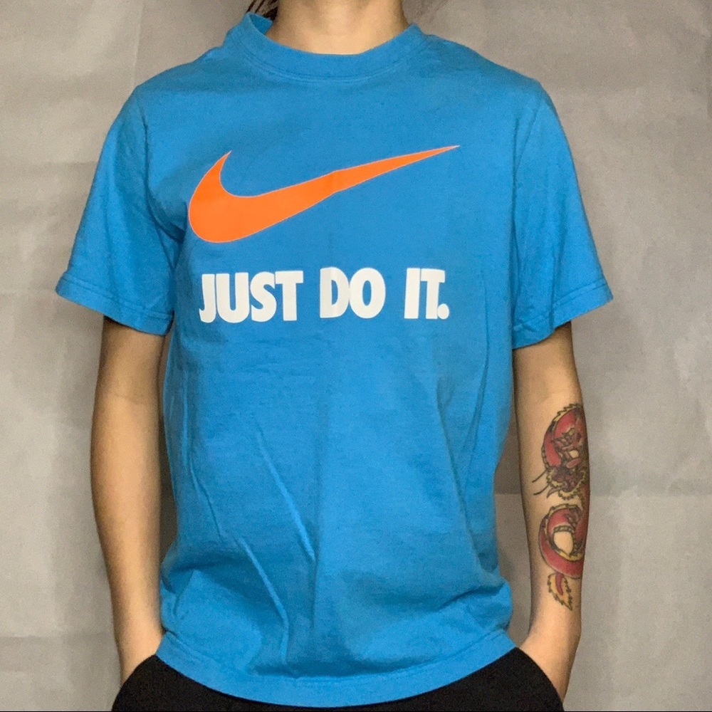 ❗️LAST CHANCE SALE ❗️ NIKE Blue Just Do It T-Shirt